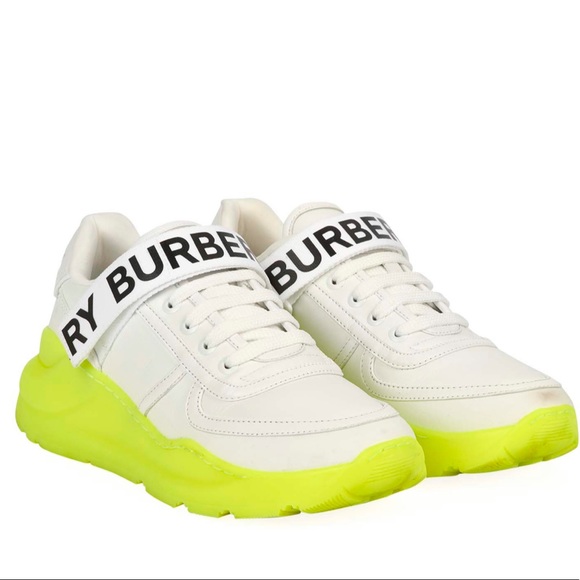 Bright and Bold: The Appeal of Burberry Neon Sneakers